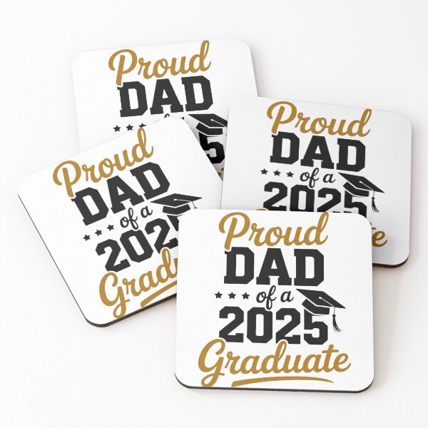 Item preview, Proud Dad of A 2025 Graduate Senior Class Graduation designed and sold by Ledadi.