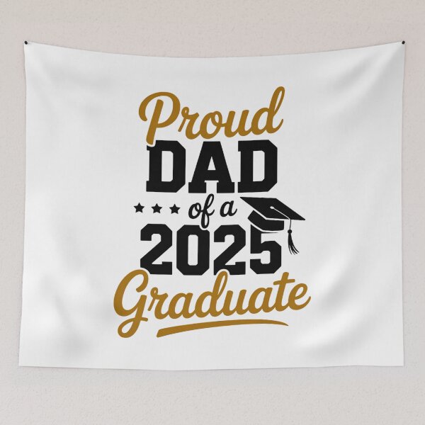 Item preview, Proud Dad of A 2025 Graduate Senior Class Graduation designed and sold by Ledadi.