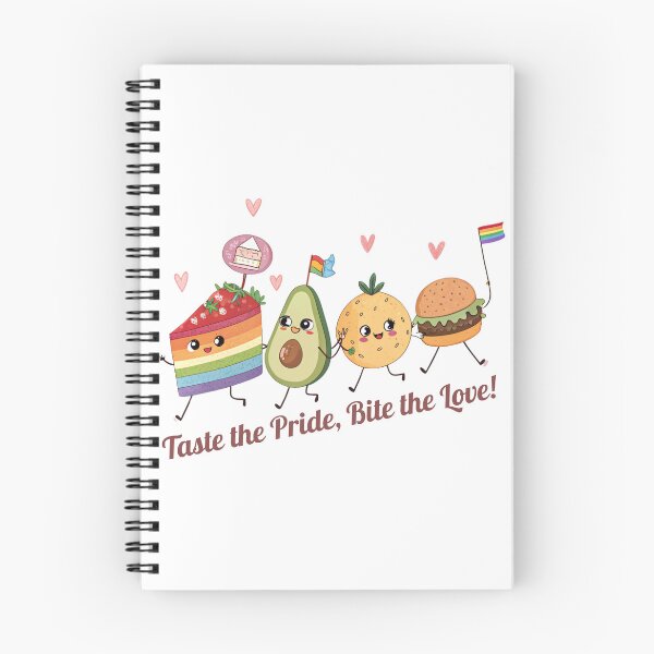 Item preview, Taste the Pride, Bite the Love! – Cute Pride Food Illustration (Pride Month Special)  designed and sold by asliberry.