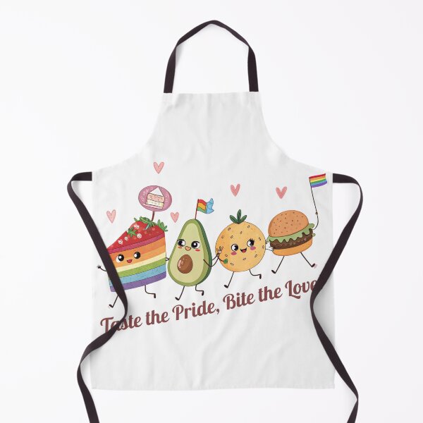 Item preview, Taste the Pride, Bite the Love! – Cute Pride Food Illustration (Pride Month Special) designed and sold by asliberry.