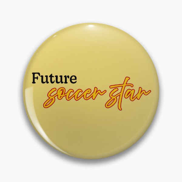 Item preview, Future Soccer Star - Scarlet and Ochre designed and sold by sillyjess.