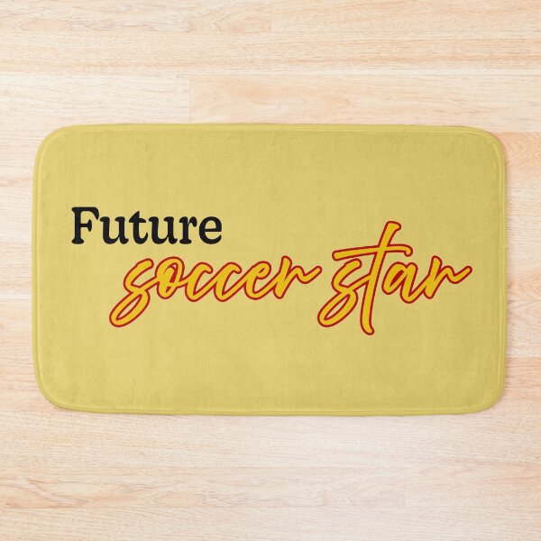 Item preview, Future Soccer Star - Scarlet and Ochre designed and sold by sillyjess.