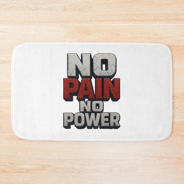 Item preview, No Pain No Power designed and sold by WolfPixelRo.