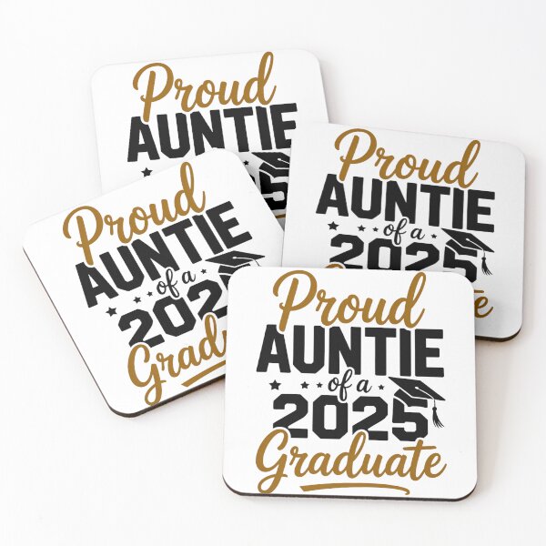 Item preview, Proud Auntie of A 2025 Graduate Senior Class Graduation designed and sold by Ledadi.