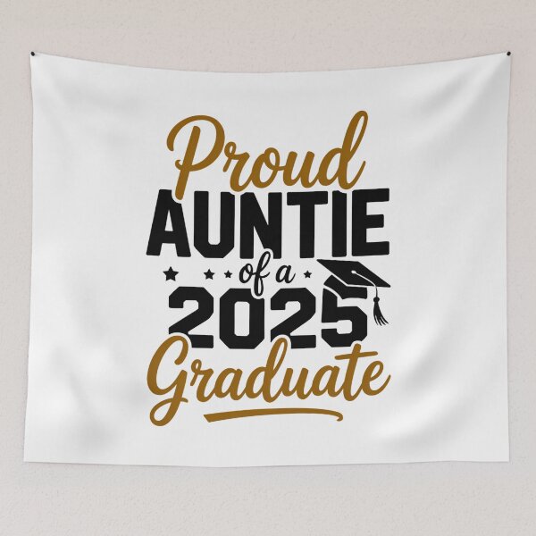 Item preview, Proud Auntie of A 2025 Graduate Senior Class Graduation designed and sold by Ledadi.