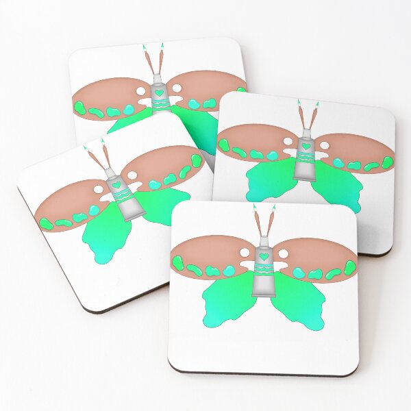 Item preview, the wings of an artist butterfly design designed and sold by devilish.kettle.