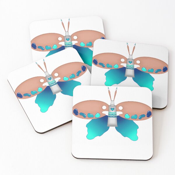 Item preview, the wings of an artist butterfly design designed and sold by devilish.kettle.