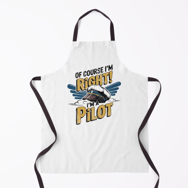 Item preview, Pilot Logic – Of Course I'm Always Right designed and sold by ArtByKatti.