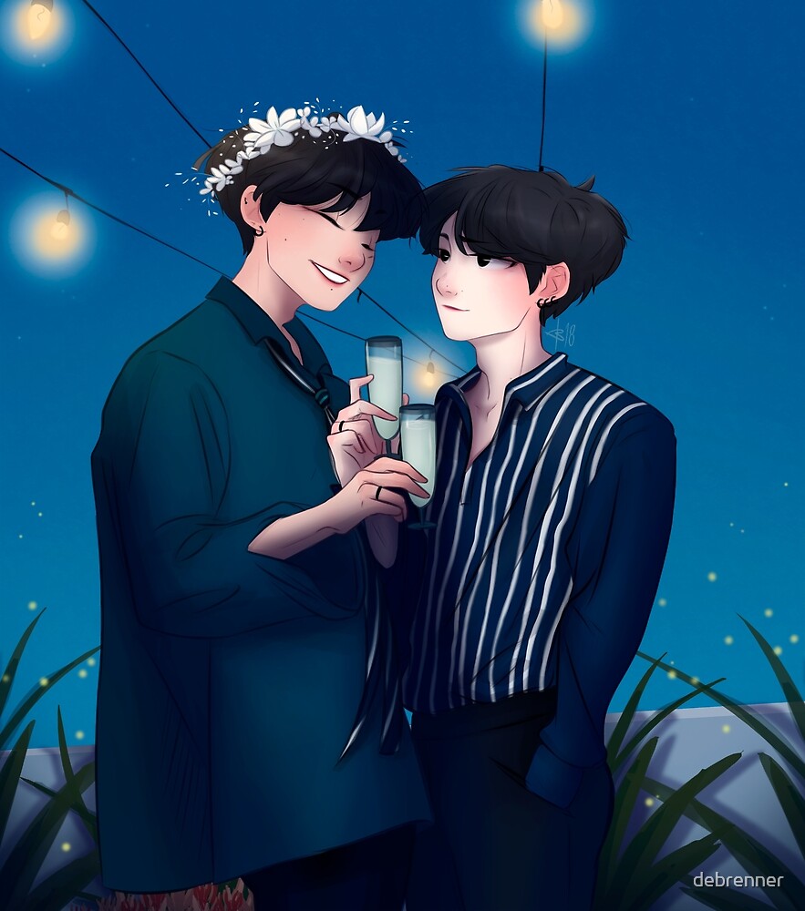 "yoonkook - wedding" by debrenner  Redbubble