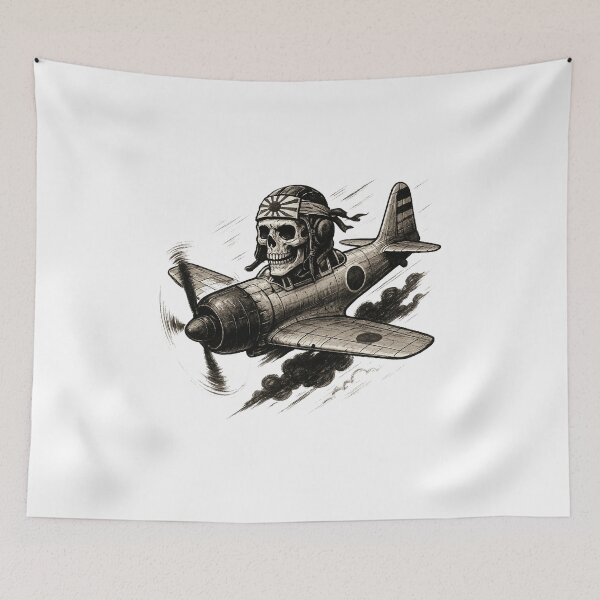 Item preview, Kamikaze Pilot designed and sold by virusRojo.