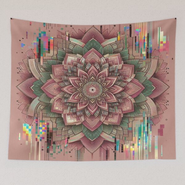 Item preview, Cosmic Mandala Bloom designed and sold by MadetoCreate21.