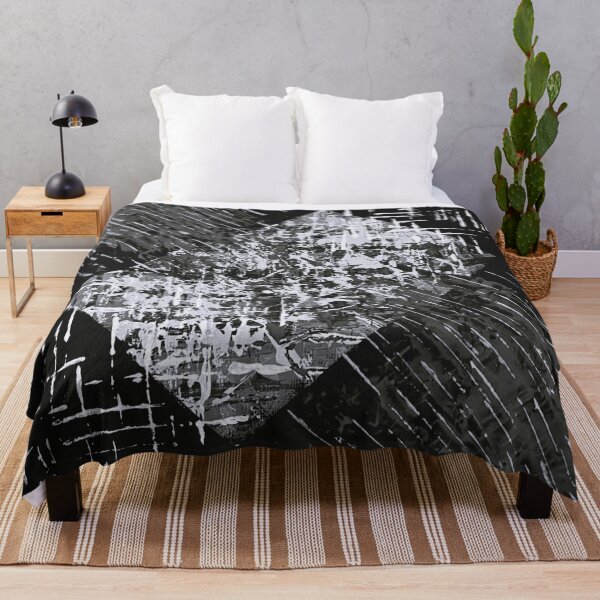 Item preview, Abstraction in black and white designed and sold by Urshi-art.