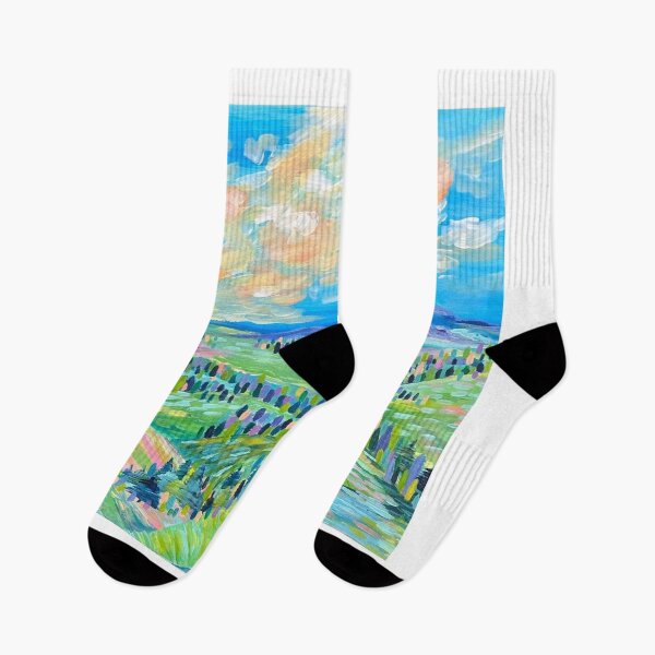 Item preview,  Pastel Foothills at Dusk designed and sold by AlieLorShop.