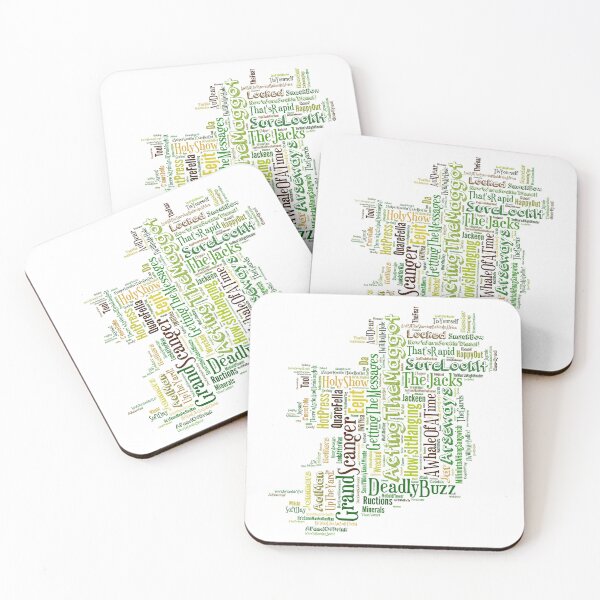 Item preview, Irish Slang Map designed and sold by giftus.