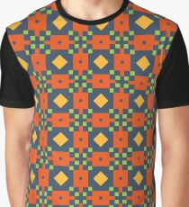 lines triangle colors modern structure seamless colorful repeat pattern Graphic T-Shirt