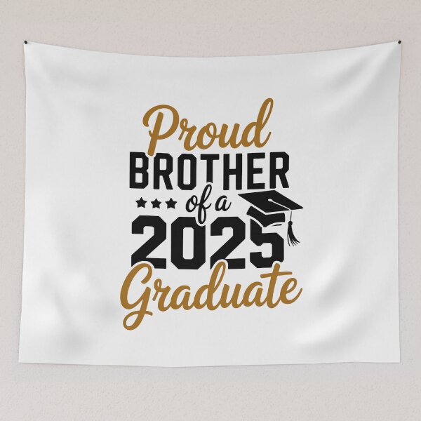 Item preview, Proud Brother of A 2025 Graduate Senior Class Graduation designed and sold by Ledadi.