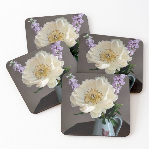 Item preview, Peony and stocks designed and sold by AnthonyThomas.