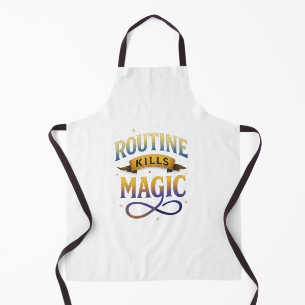 Item preview, Routine Kills Magic - Bold Cosmic Typography Design designed and sold by WolfPixelRo.