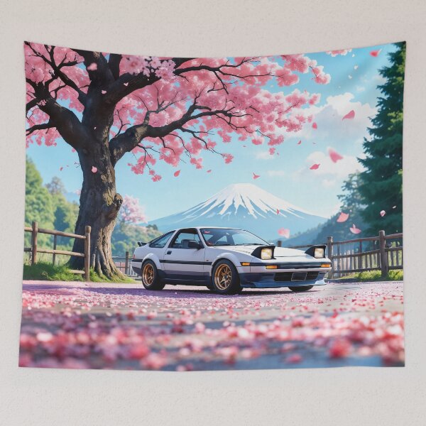 Item preview, AE86 Trueno Classic | JDM Hachiroku Sakura Scene designed and sold by RCStoreUy.