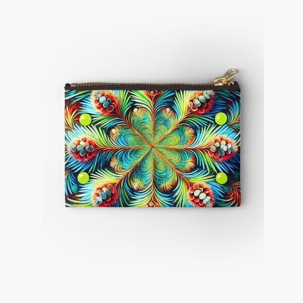 Item preview, Evergreen Harmony – Fir Branch Christmas Mandala Art designed and sold by EmeraldeaDesign.