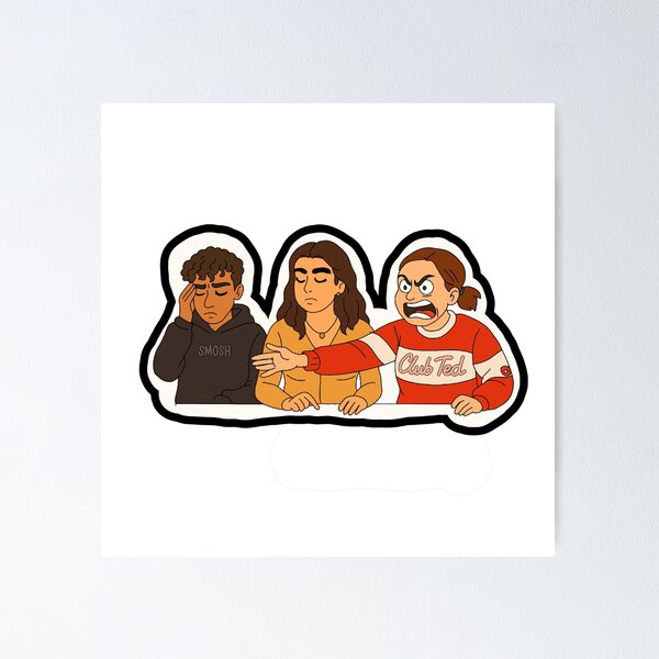 Item preview, angela smosh are you kidding me? picture designed and sold by PKPrintz.