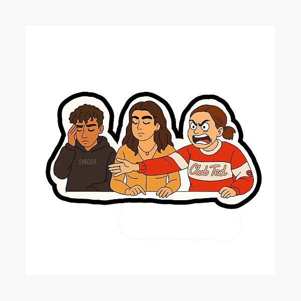 Item preview, angela smosh are you kidding me? picture designed and sold by PKPrintz.