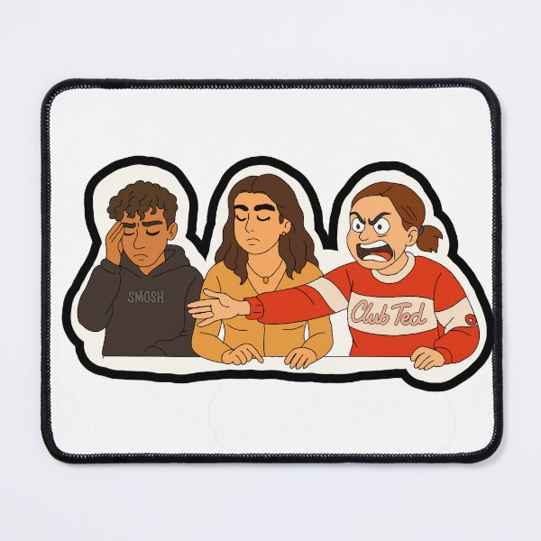 Item preview, angela smosh are you kidding me? picture designed and sold by PKPrintz.