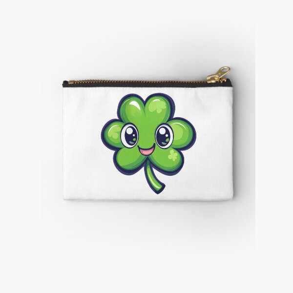 Item preview, Happy Green Lucky Clover Character  designed and sold by Mariana Shymkovych.