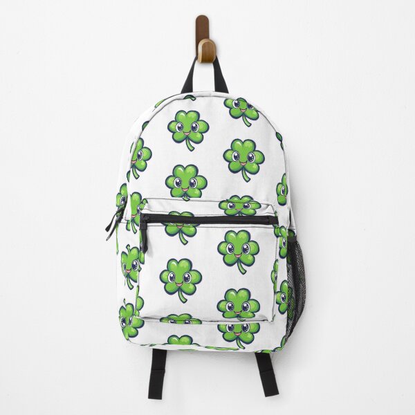 Item preview, Happy Green Lucky Clover Character  designed and sold by Mariana Shymkovych.