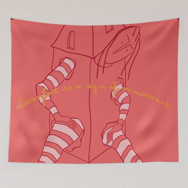 Item preview, Discomfort as a sign of movement designed and sold by vaninagabriela.
