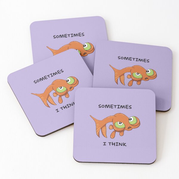 Item preview, Sometimes I Think Fish designed and sold by DumpsterCreatif.