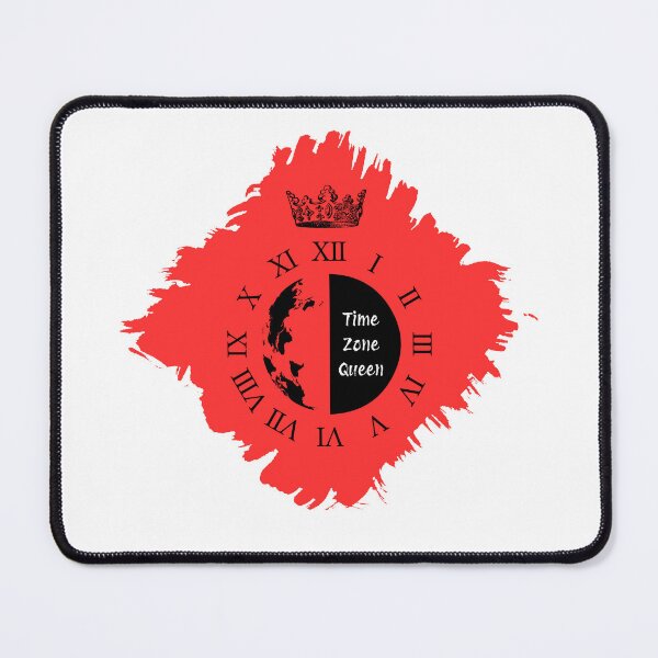Item preview, Time Zone Queen designed and sold by Hearts Don't Need Borders.