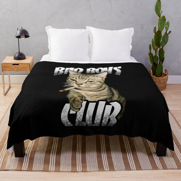 Item preview, smoking cat in the bad boys club designed and sold by Blck-Acid-Devil.