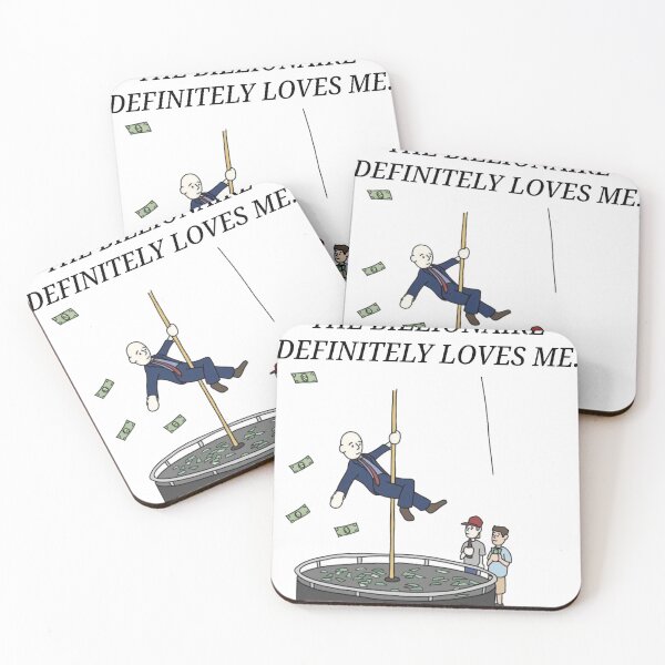 Item preview, The Billionaire Definitely Loves me. designed and sold by OneLove Shop.