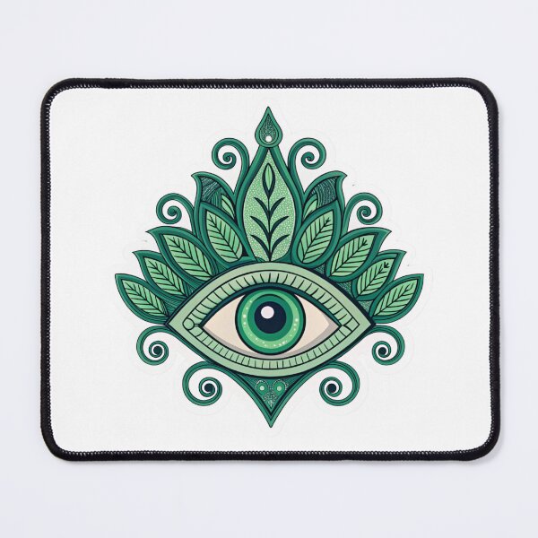 Item preview, Green Evil eye  designed and sold by Lucky 777.