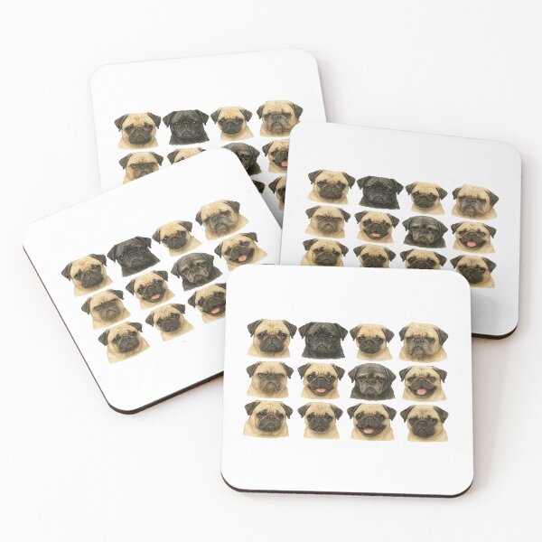 Item preview, Pugs designed and sold by Animal Woman.