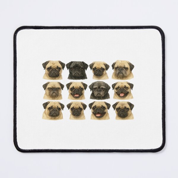Item preview, Pugs designed and sold by Animal Woman.