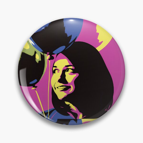 Item preview, Stylized Woman with Colorful Balloons Portrait designed and sold by ART ATTACK ZONE.