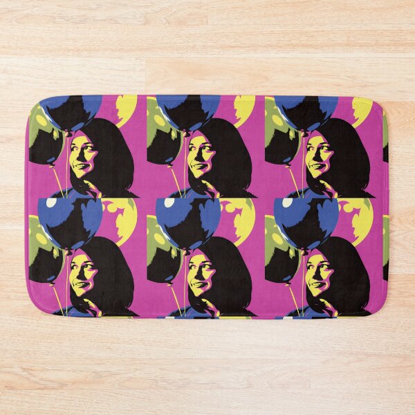 Item preview, Stylized Woman with Colorful Balloons Portrait designed and sold by ART ATTACK ZONE.