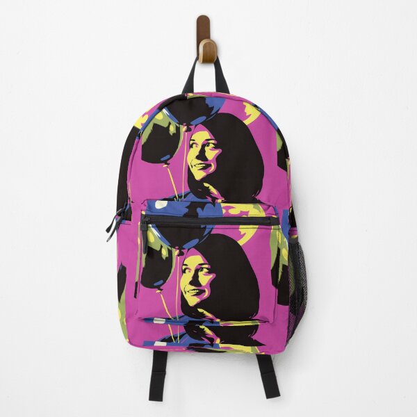Item preview, Stylized Woman with Colorful Balloons Portrait designed and sold by ART ATTACK ZONE.