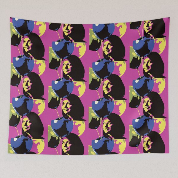 Item preview, Stylized Woman with Colorful Balloons Portrait designed and sold by ART ATTACK ZONE.