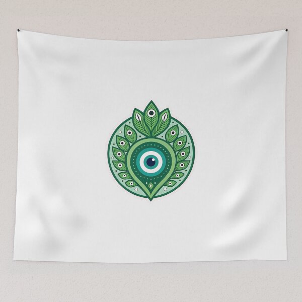 Item preview, Green Evil eye  designed and sold by Lucky 777.