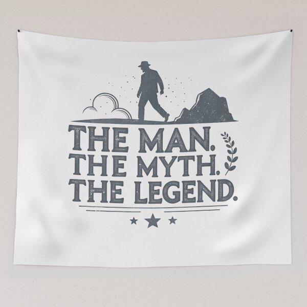 Item preview, the man, the myth, the legend designed and sold by Ismartista.