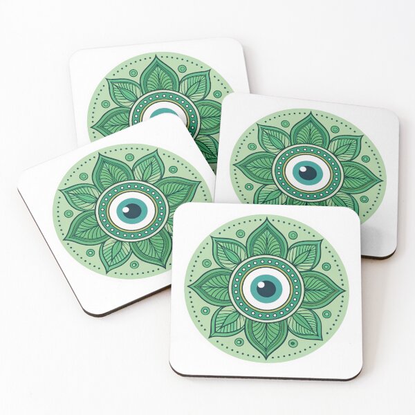Item preview, Green Evil eye  designed and sold by Lucky 777.