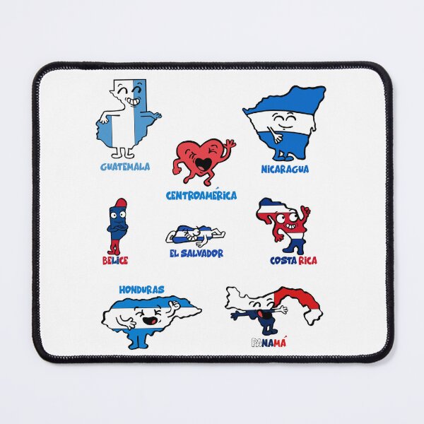 Item preview, Central American Maps with Flag Pack designed and sold by Claustronautas.