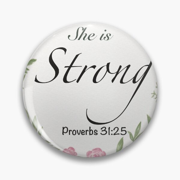 Item preview, She is Strong designed and sold by Shelly  Moore.