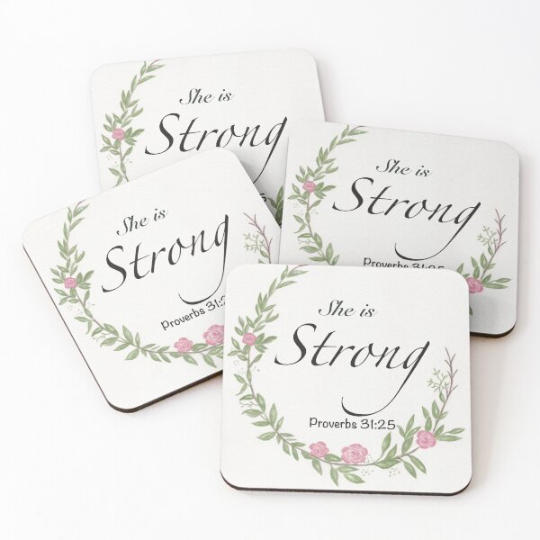Item preview, She is Strong designed and sold by Shelly  Moore.