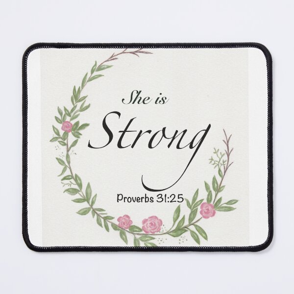 Item preview, She is Strong designed and sold by Shelly  Moore.