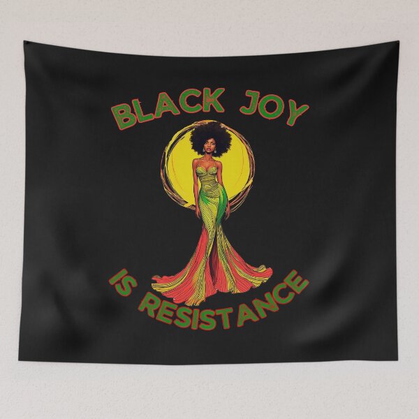 Item preview, Black Joy Is Resistance: Empowering Juneteenth Design Radiating Pride And Power designed and sold by elynne9.