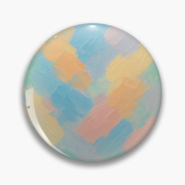 Item preview, Pastel Abstract Acrylic Wall Art – Soft Colorful Modern Painting for Home Decor designed and sold by KishShop.